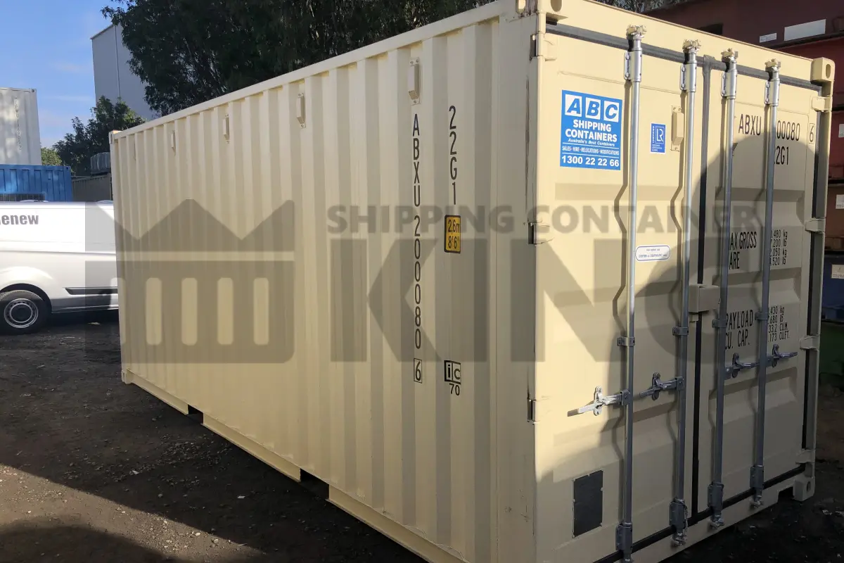 20' Standard Height Steel Container (Doors One End)