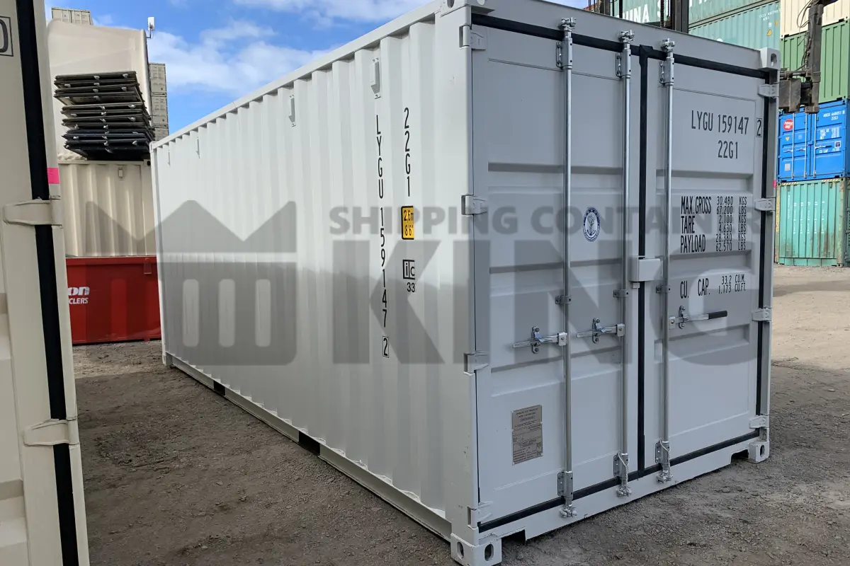 20' Standard Height Steel Container (Doors One End)