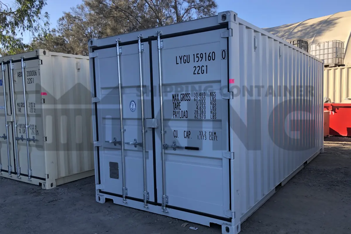 20' Standard Height Steel Container (Doors One End)