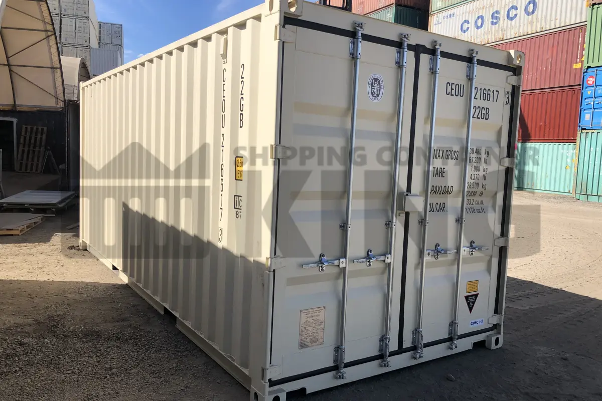 20' Standard Height Steel Container (Doors One End)