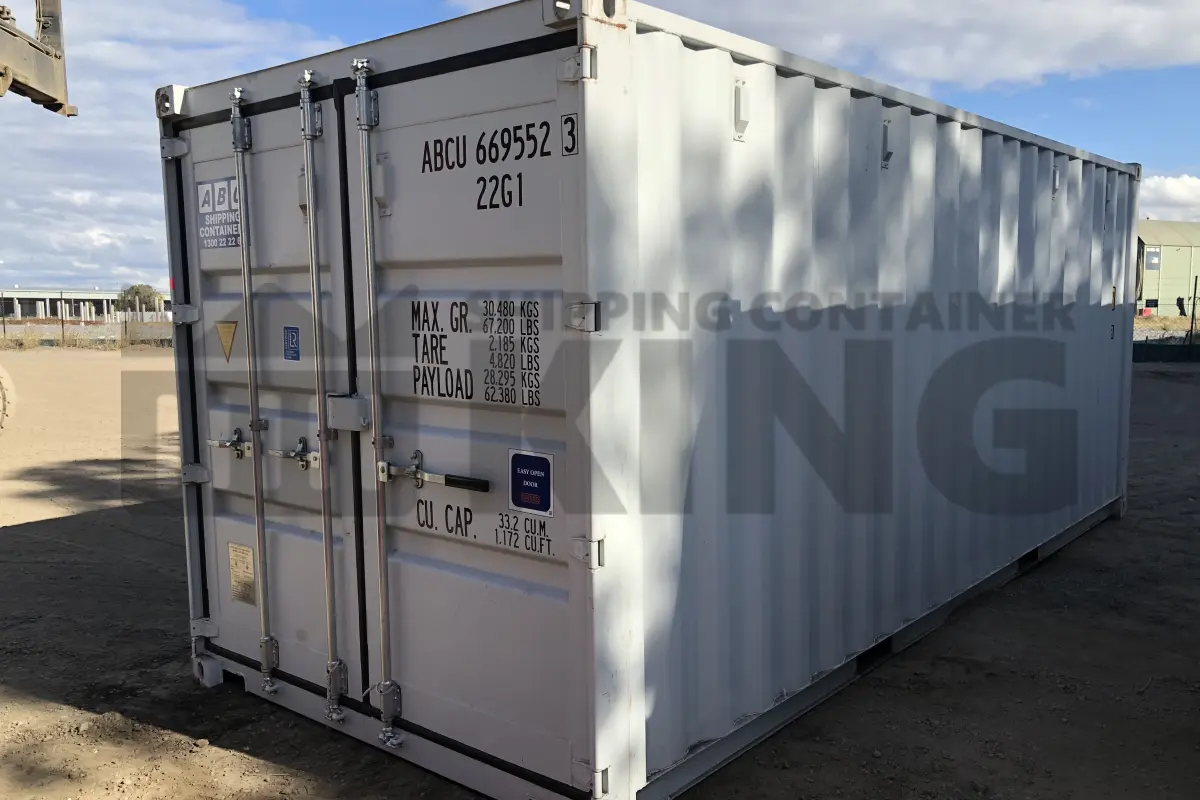 20' Standard Height Steel Container (Doors One End)