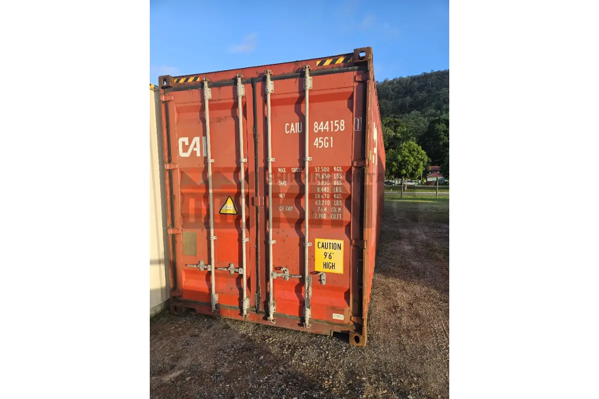 40' High Cube Steel Container (Doors One End)