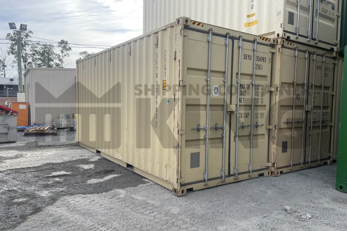 20' High Cube Shipping Container