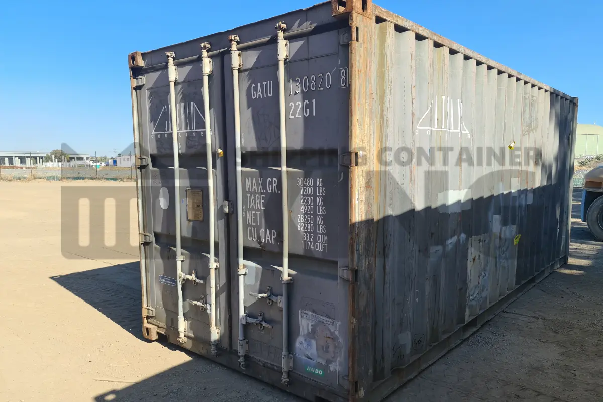 20' Standard Height Steel Container (Doors One End)