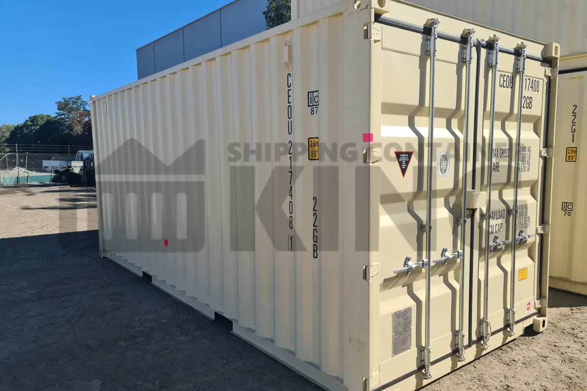 20' Standard Height Steel Container (Doors One End)