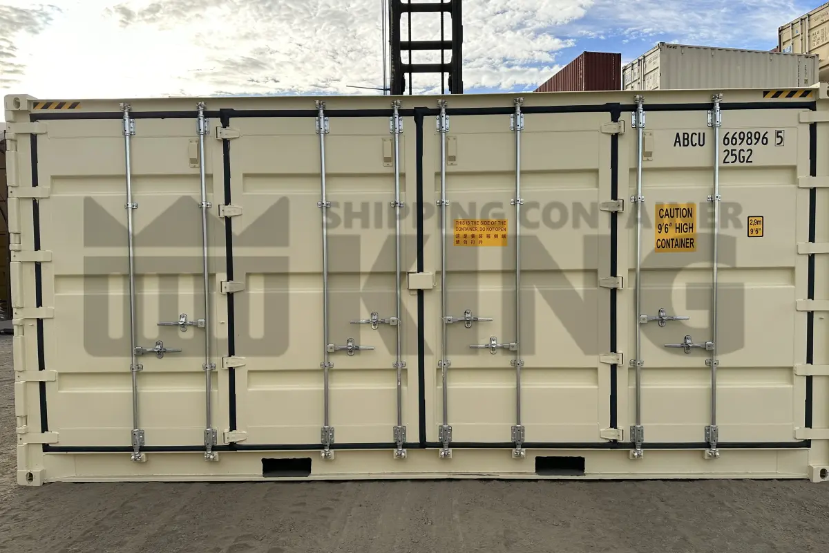 20' High Cube Full Side Opening