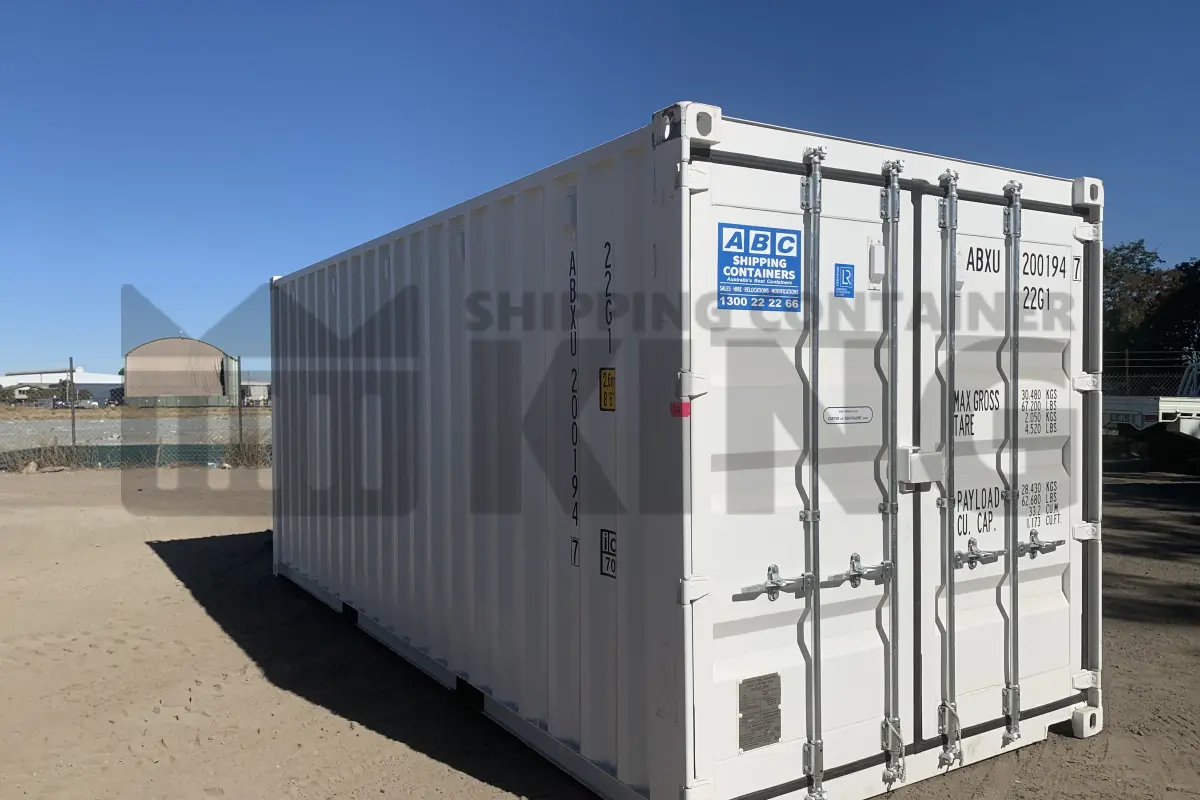 20' Standard Height Steel Container (Doors One End)