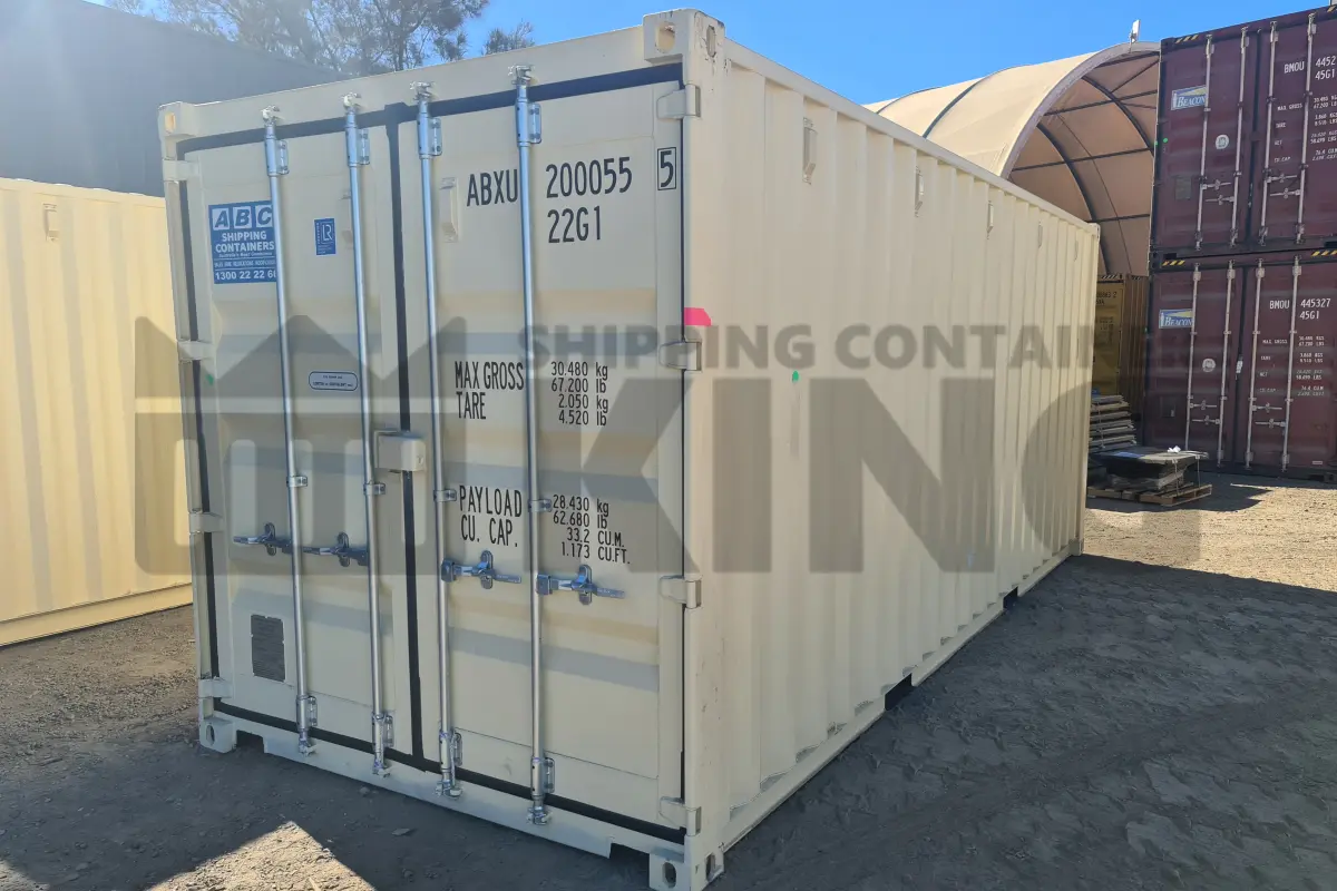 20' Standard Height Steel Container (Doors One End)