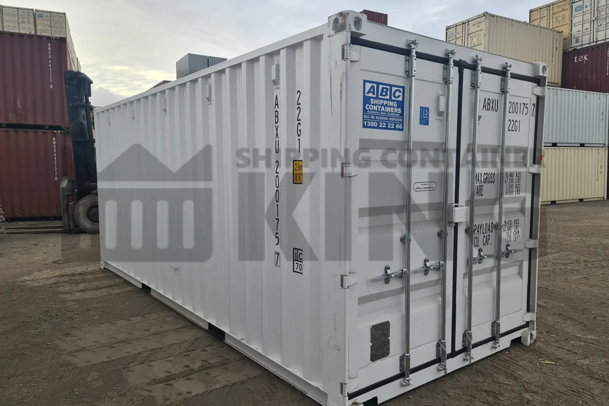 20' Standard Height Steel Container (Doors One End)