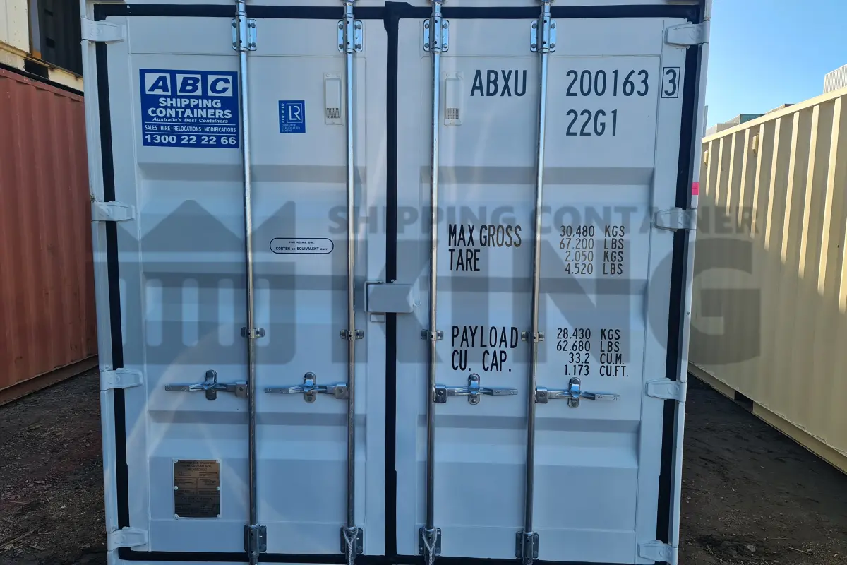 20' Standard Height Steel Container (Doors One End)