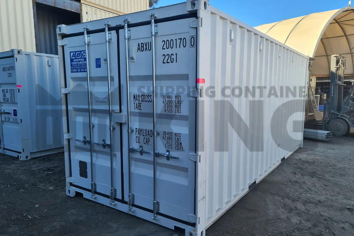 20' Standard Height Steel Container (Doors One End)