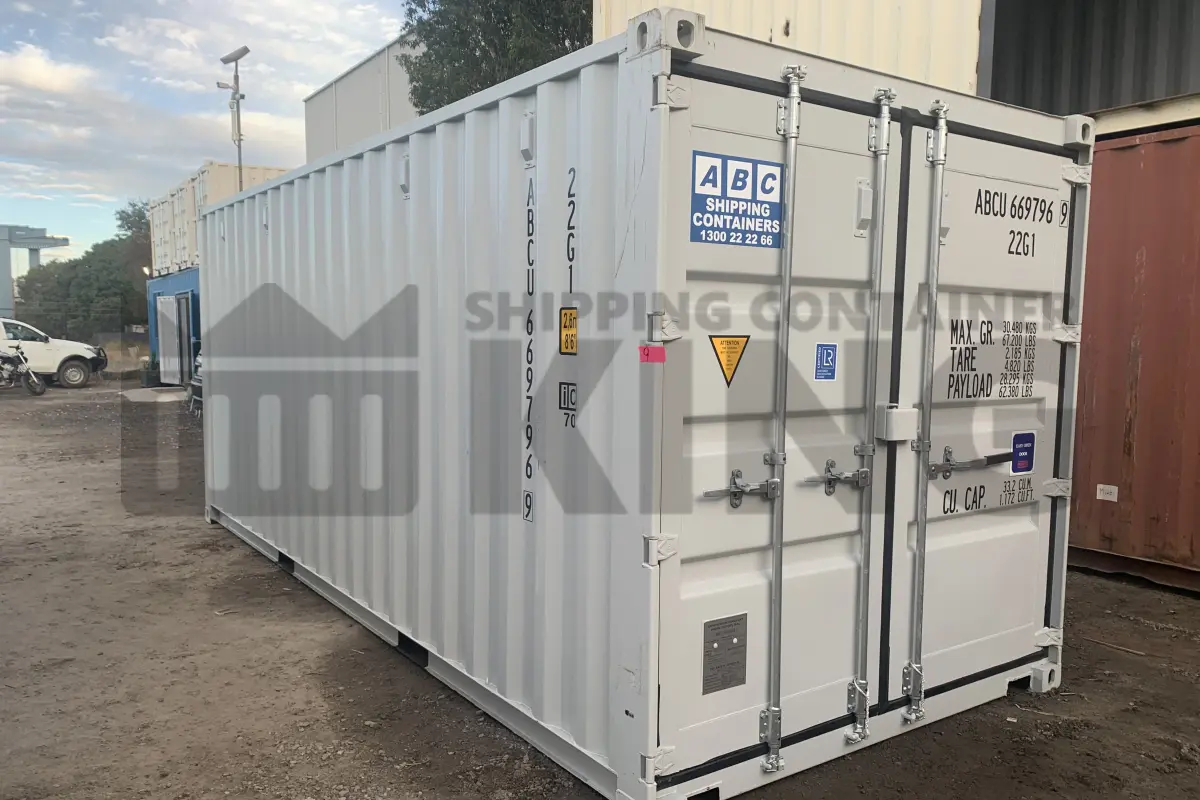 20' Standard Height Steel Container (Doors One End)