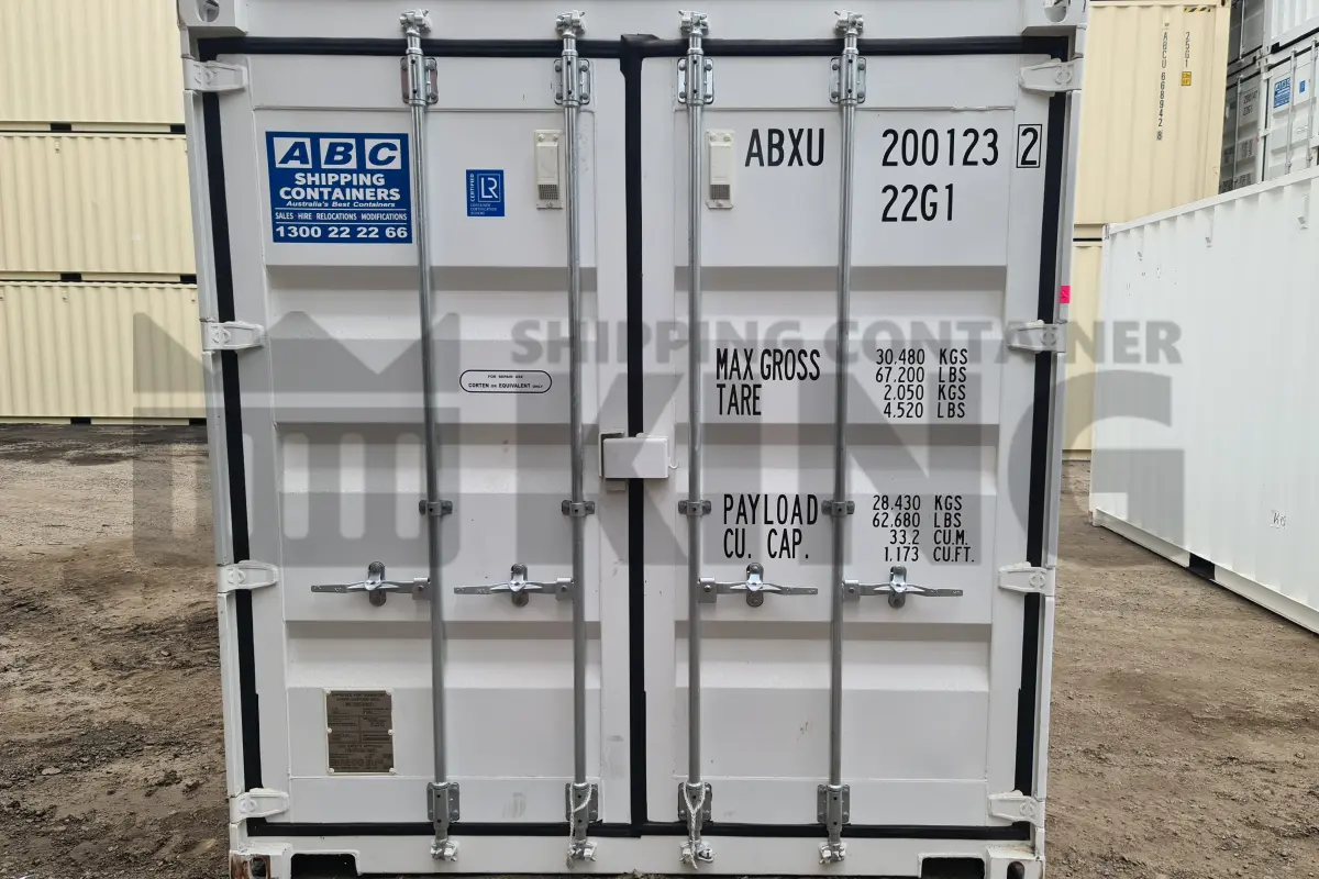 20' Standard Height Steel Container (Doors One End)