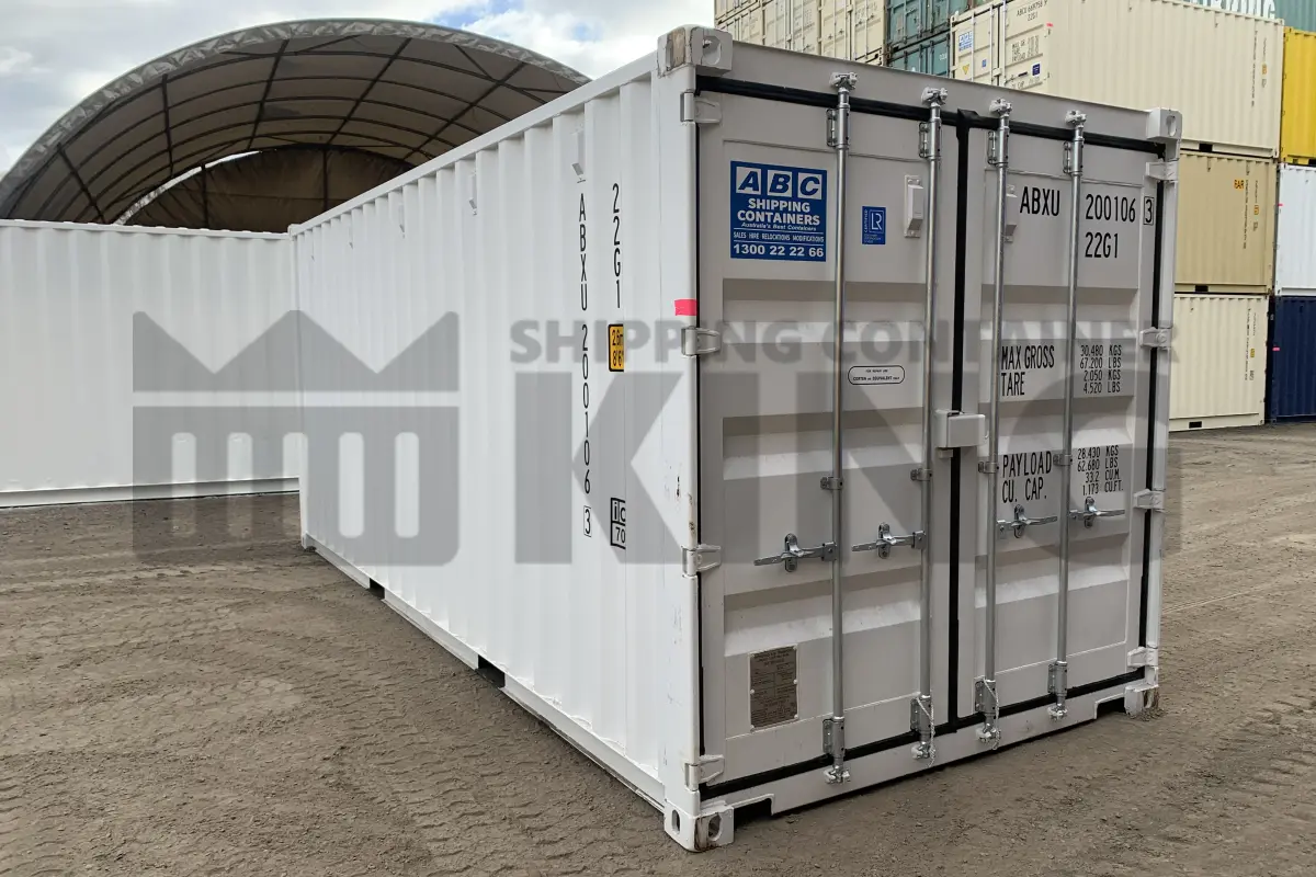 20' Standard Height Steel Container (Doors One End)