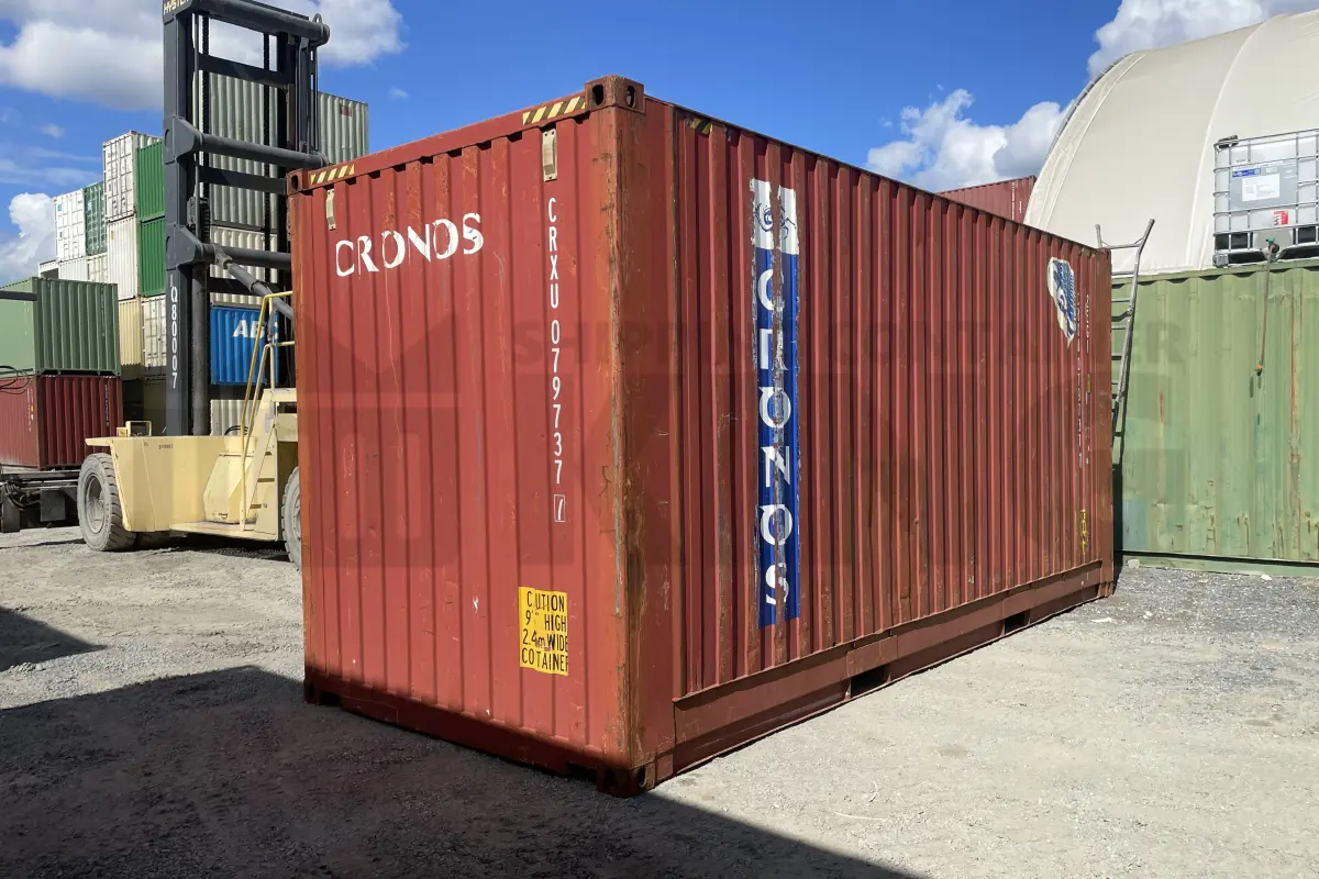 20' High Cube Bulker (2PW) Container Timber Floor no roof hatches