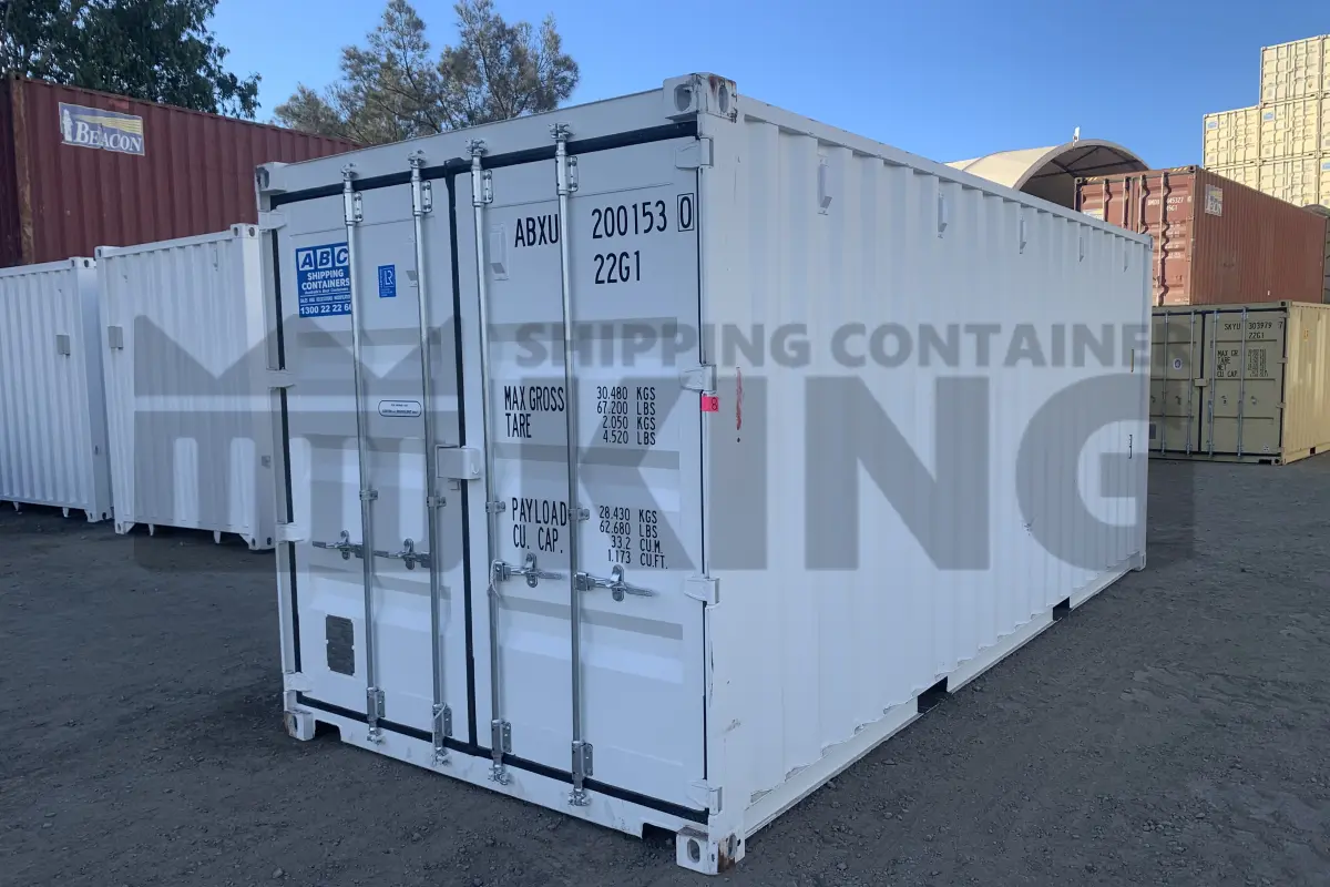 20' Standard Height Steel Container (Doors One End)