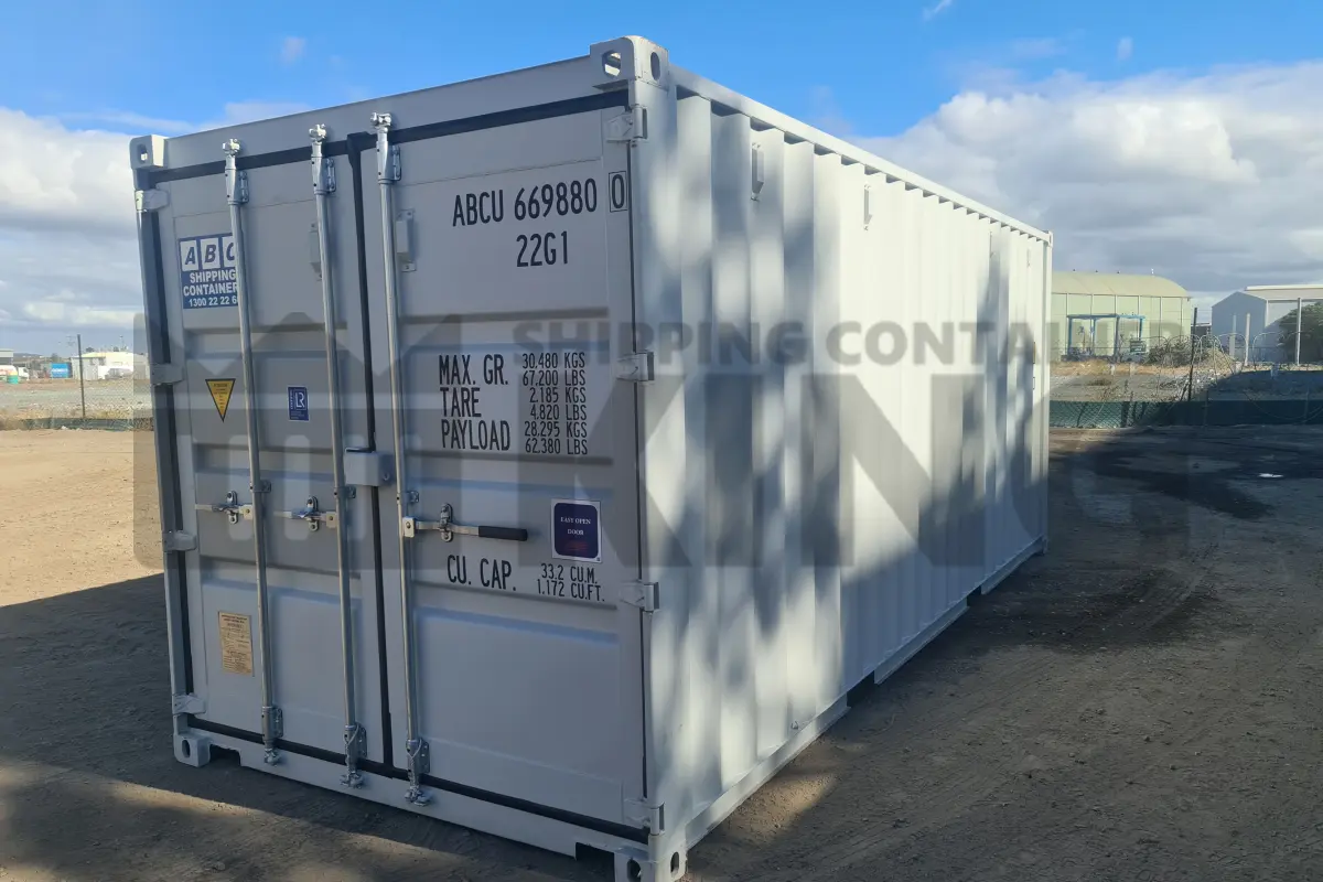 20' Standard Height Steel Container (Doors One End)