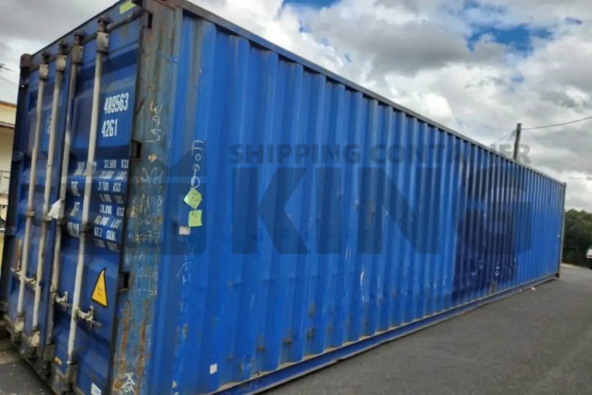 40' Standard Height Steel Container (Doors One End)