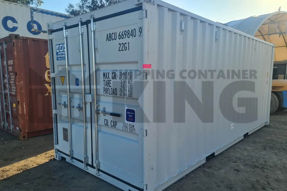 20' Standard Height Steel Container (Doors One End)