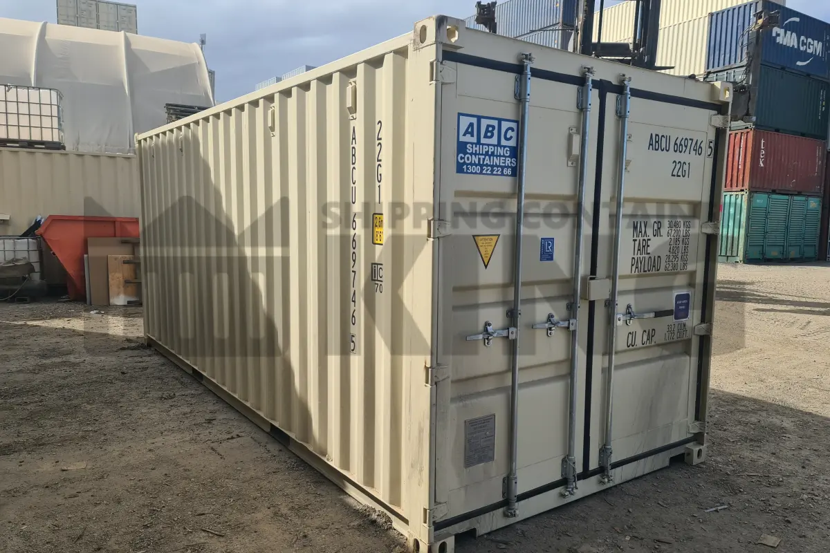 20' Standard Height Steel Container (Doors One End)
