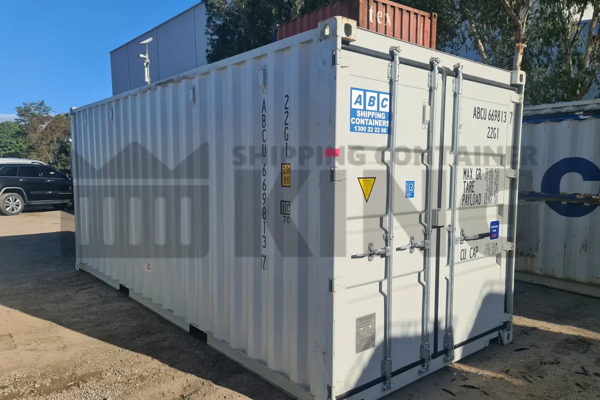 20' Standard Height Steel Container (Doors One End)