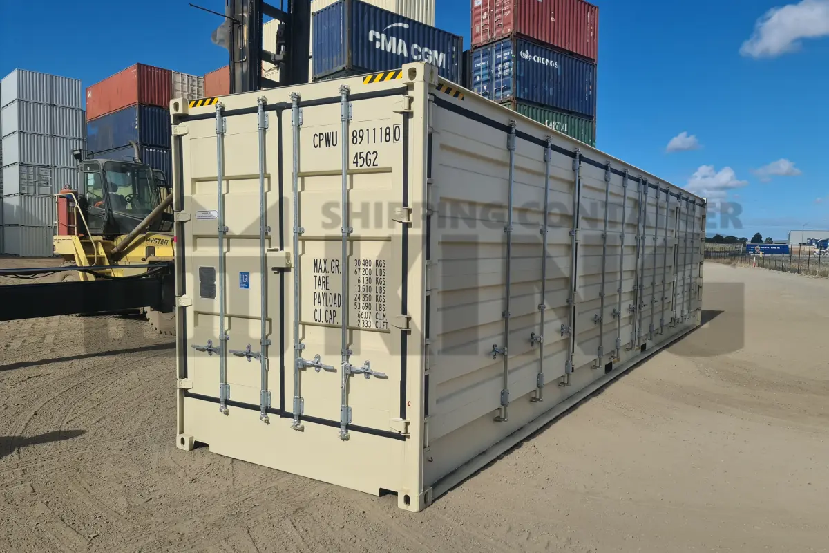 40' High Cube Full Side Opening Container