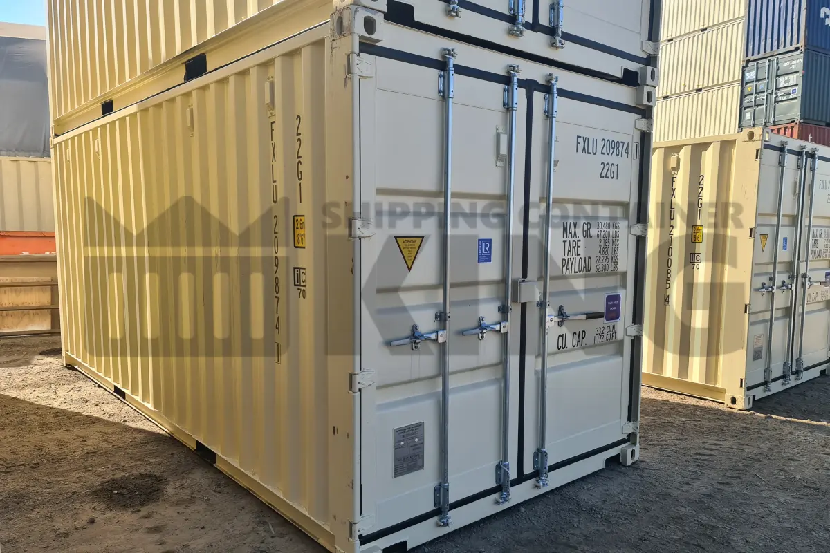 20' Standard Height Steel Container (Doors One End)