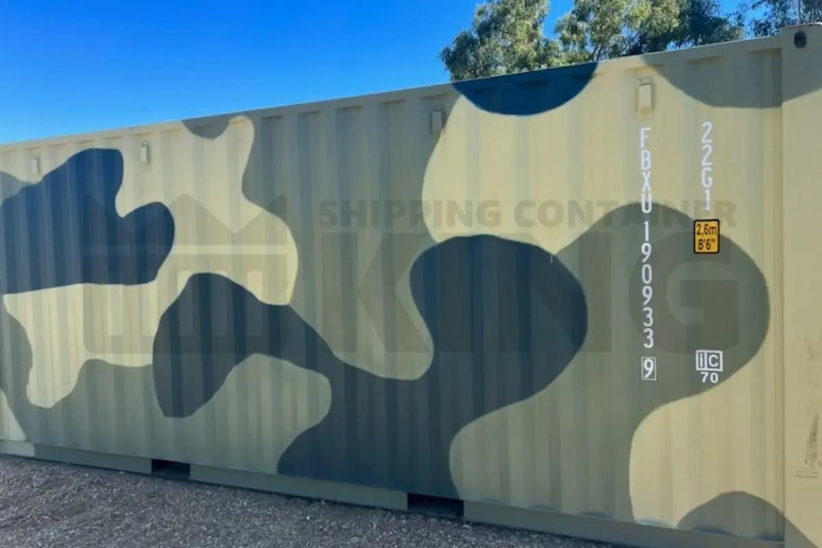 20' Standard Height Steel Container (Camouflage)