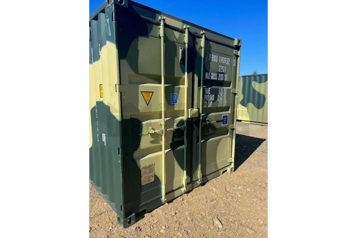 20' Standard Height Steel Container (Camouflage)