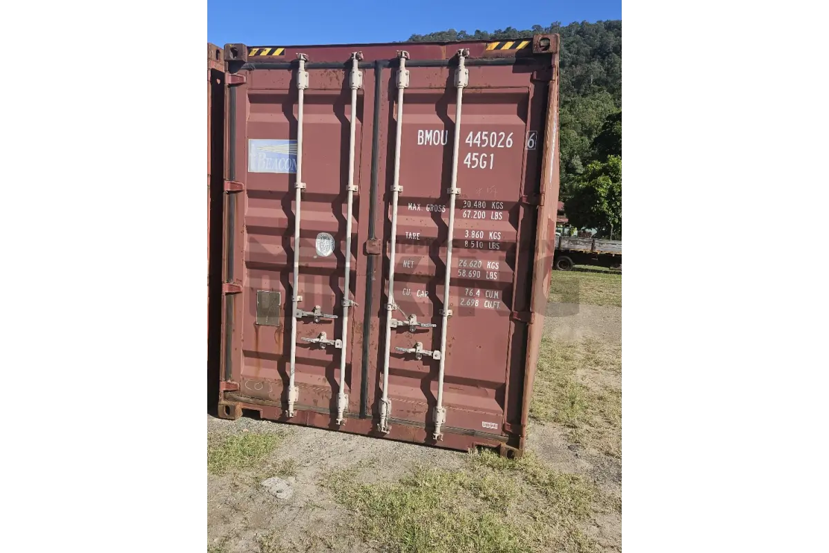 40' High Cube Steel Container (Doors One End)