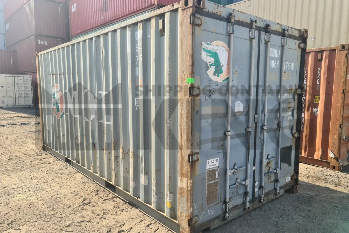 20' Standard Height Steel Container (Doors One End)
