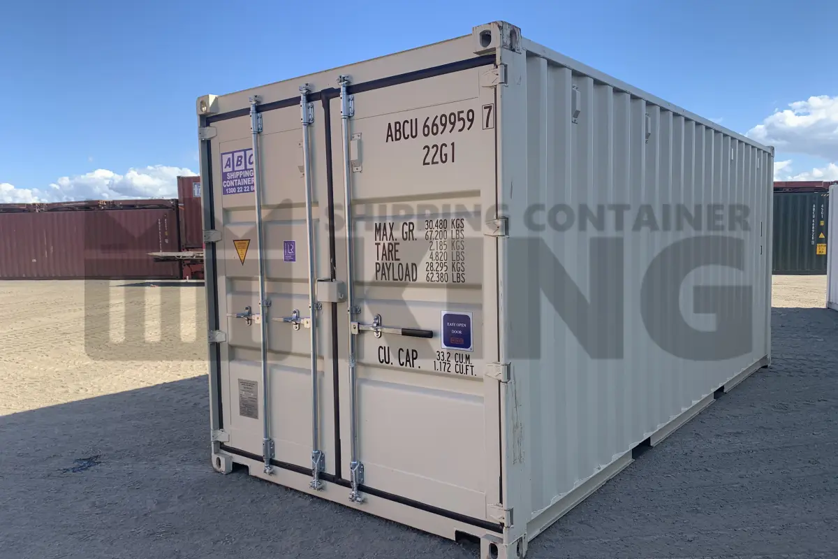 20' Standard Height Shipping Container