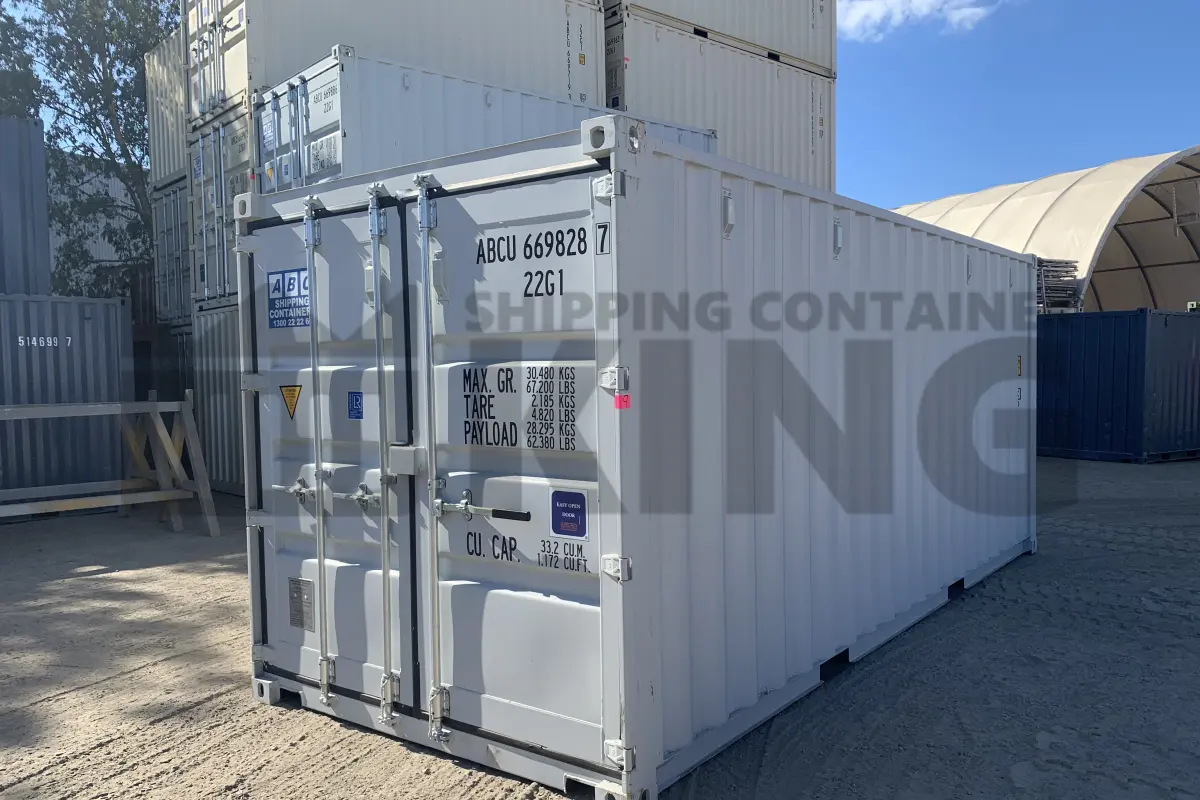 20' Standard Height Steel Container (Doors One End)