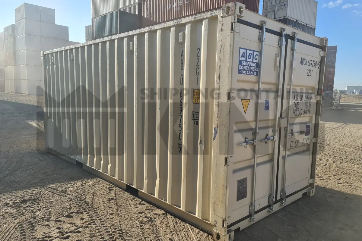 20' Standard Height Steel Container (Doors One End)