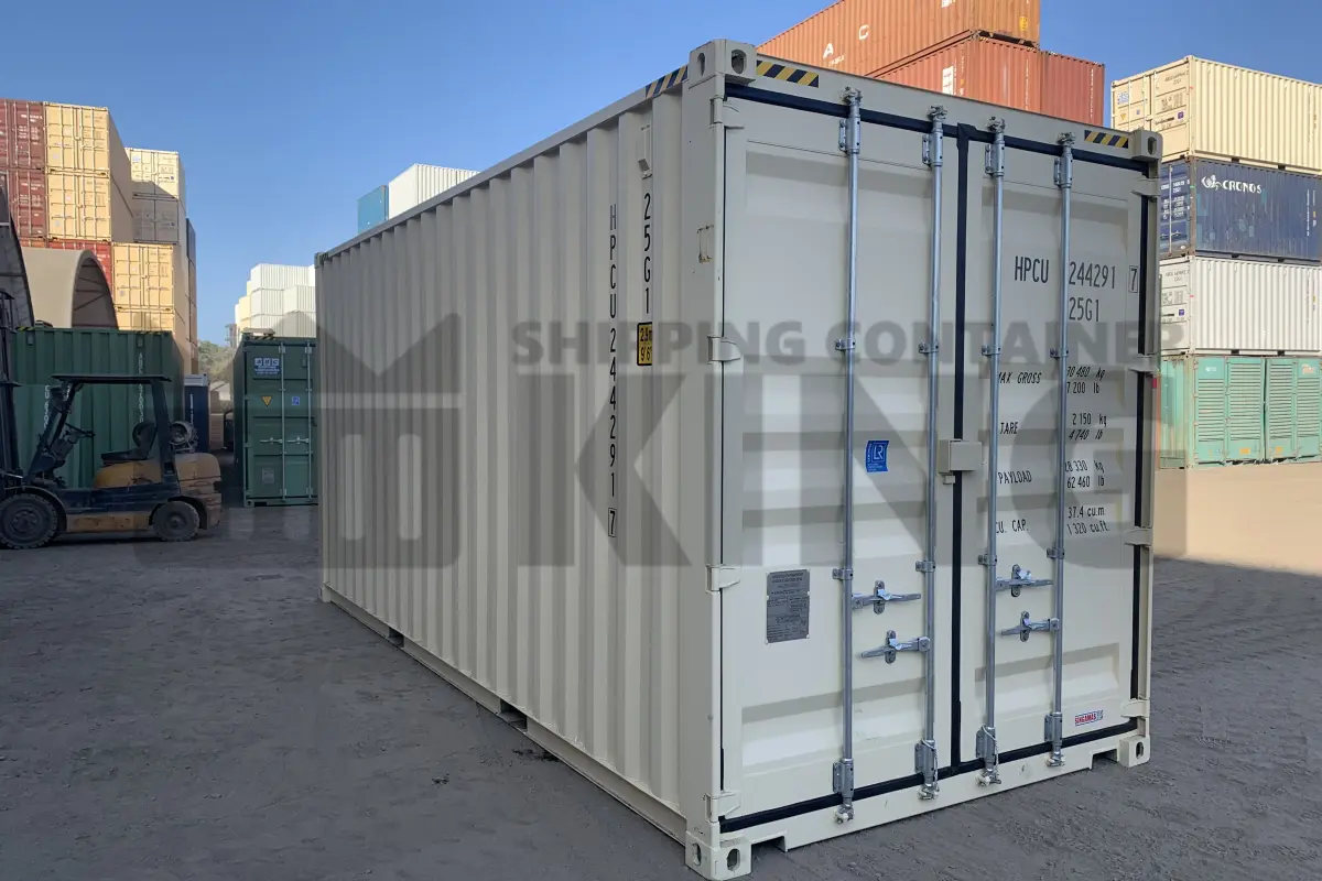 20' High Cube Steel Container (Doors One End)