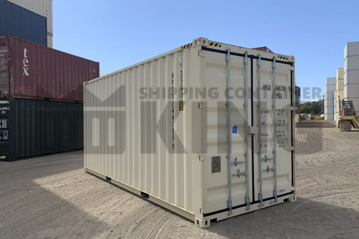 20' High Cube Steel Container (Doors One End)