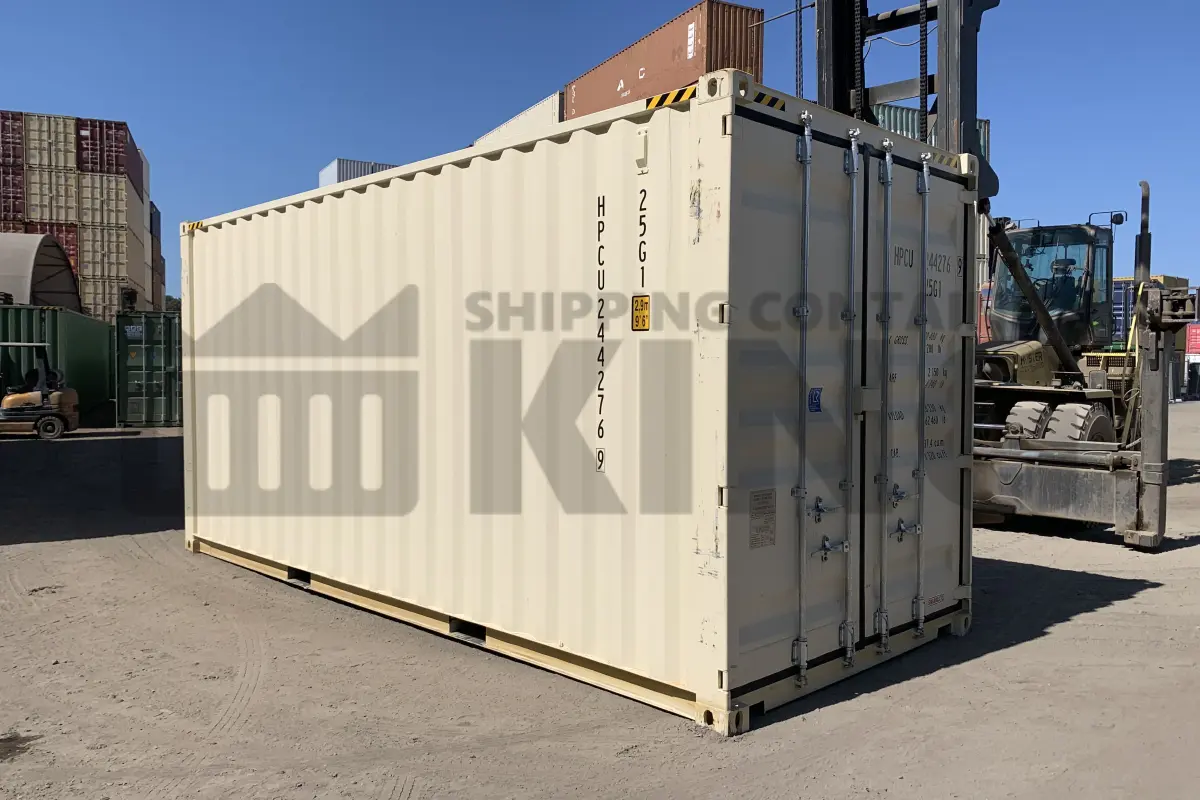 20' High Cube Steel Container (Doors One End)