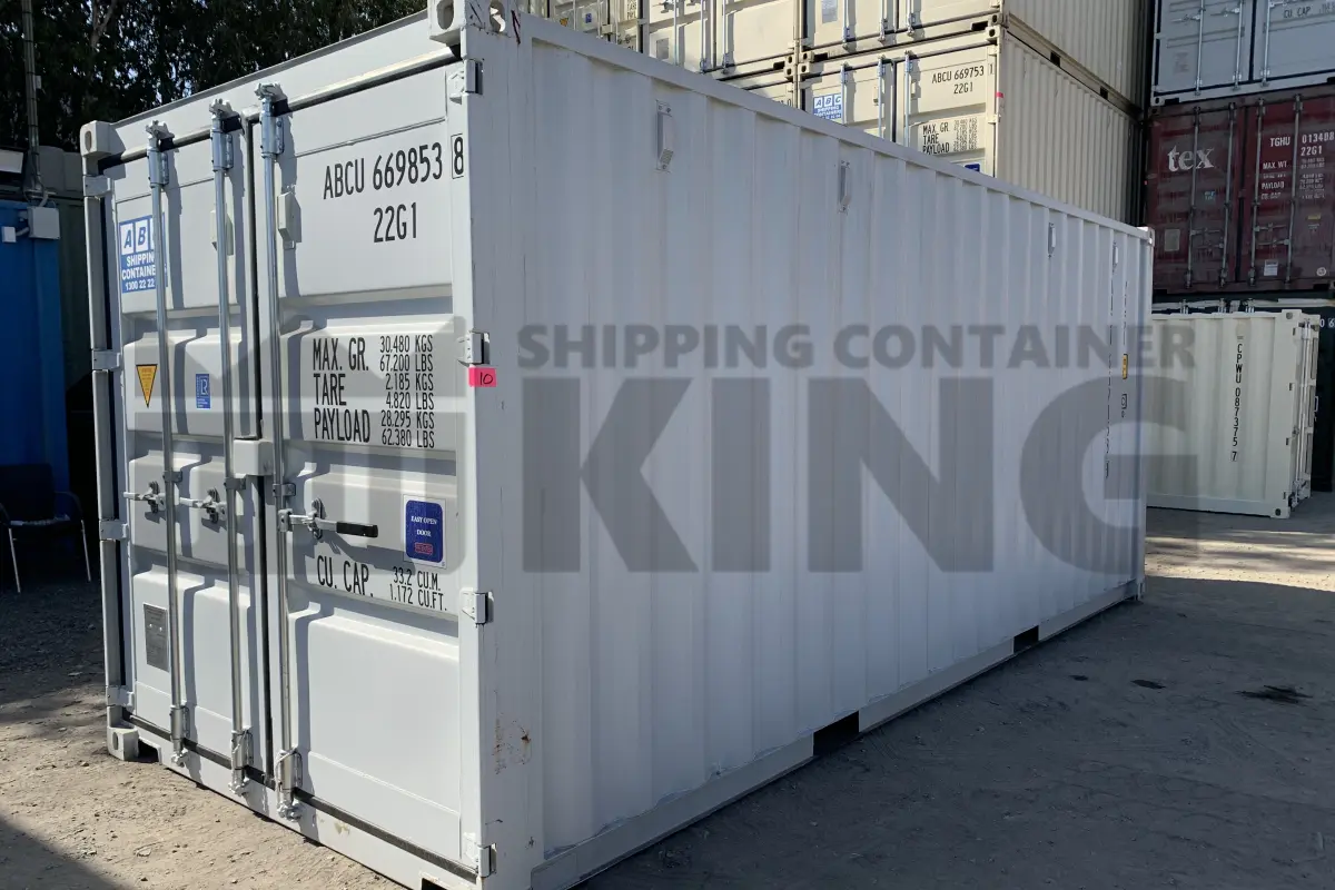 20' Standard Height Steel Container (Doors One End)