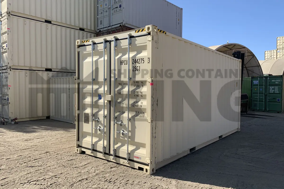 20' High Cube Steel Container (Doors One End)