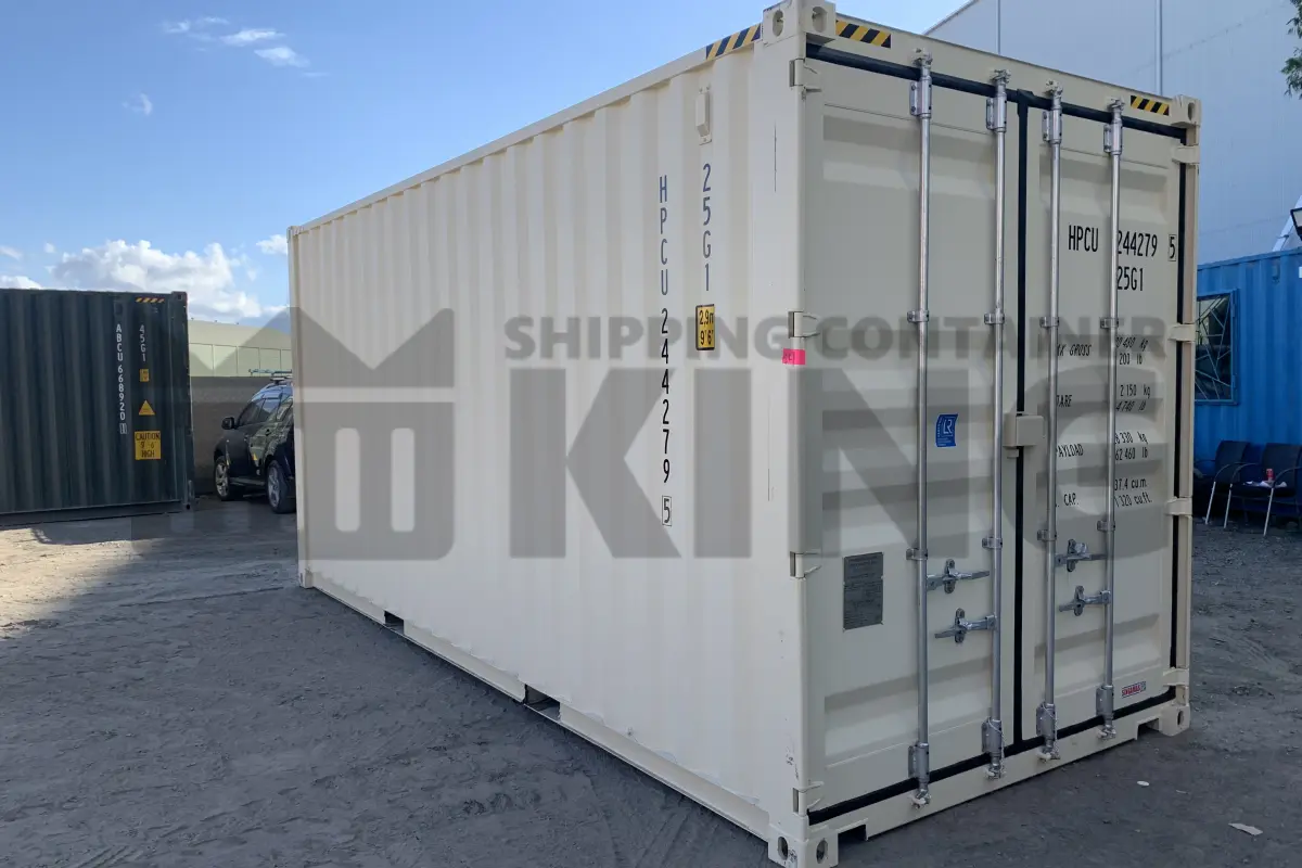 20' High Cube Steel Container (Doors One End)
