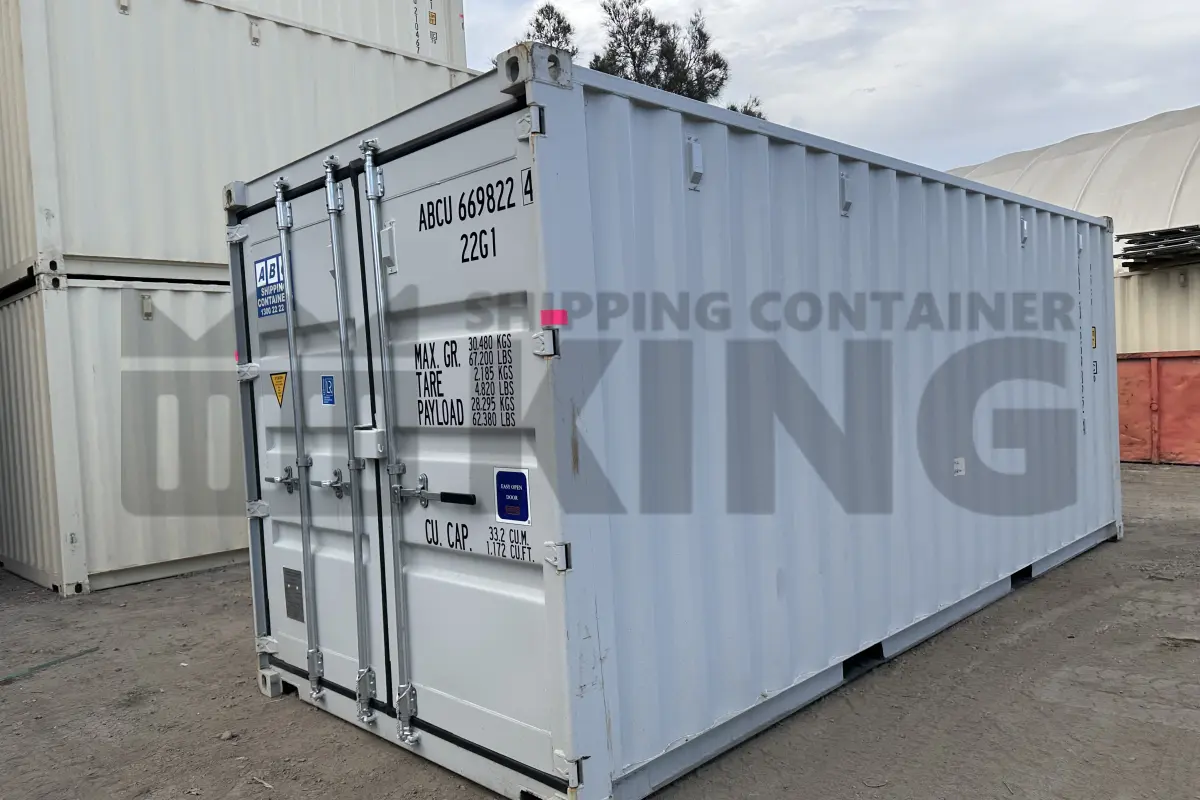 20' Standard Height Steel Container (Doors One End)