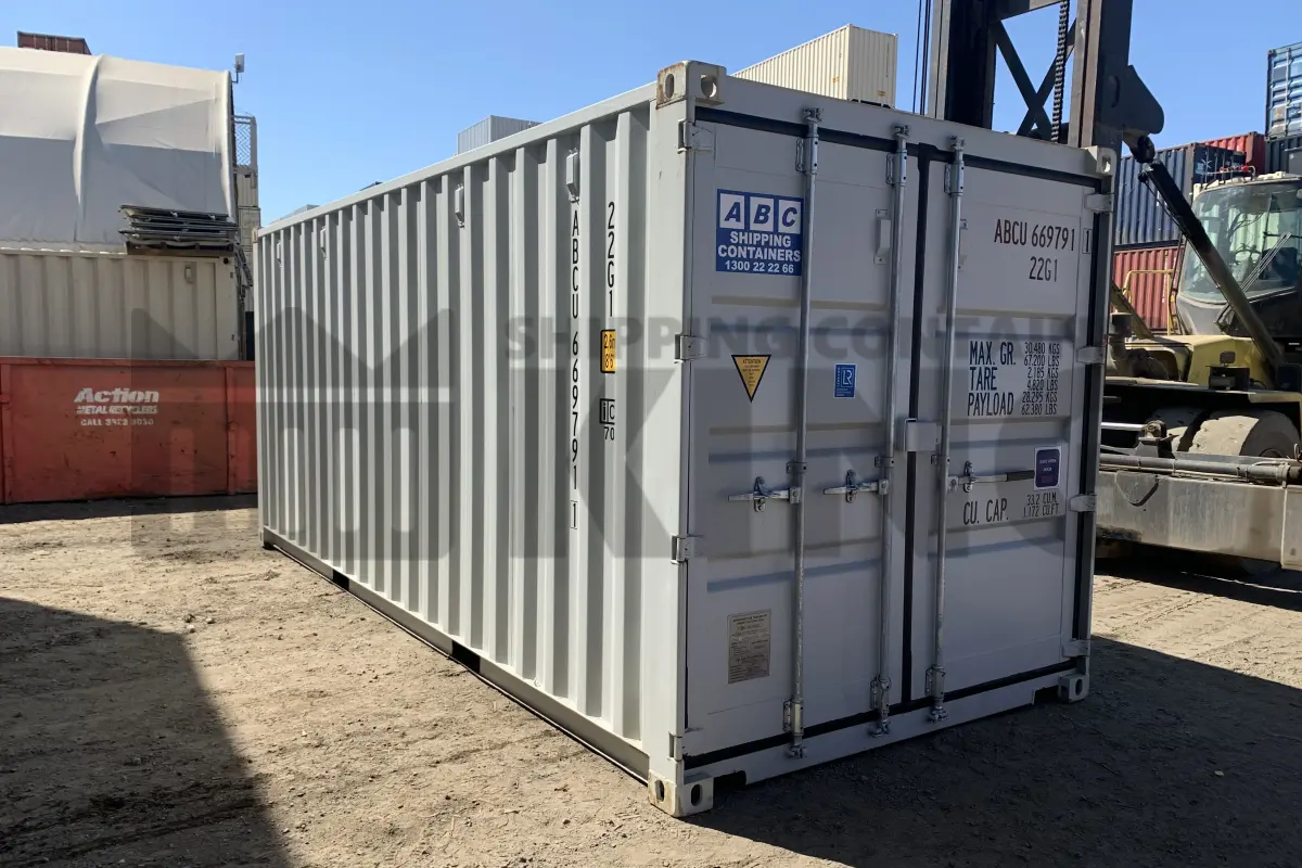 20' Standard Height Steel Container (Doors One End)