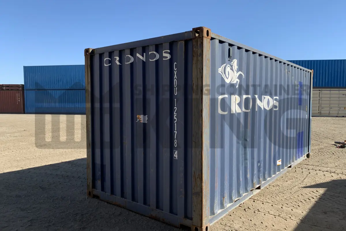 20' Standard Height Steel Container (Doors One End)