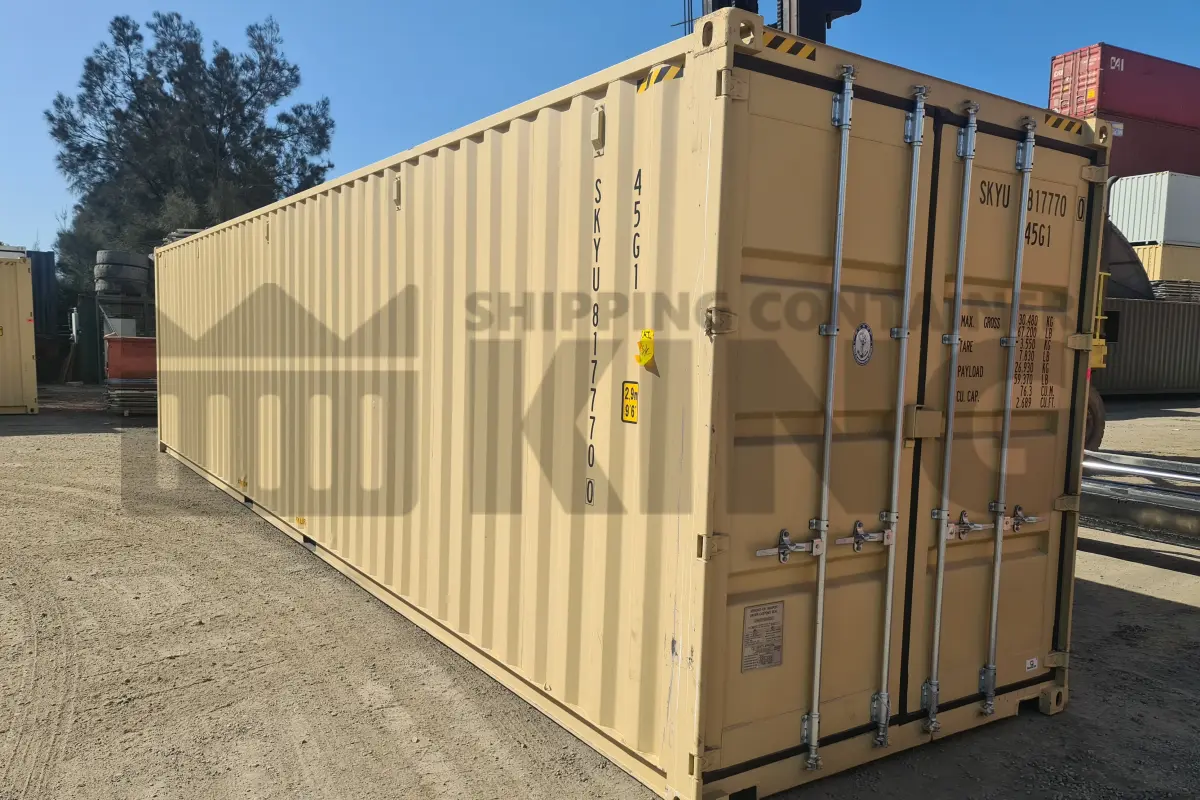 40' High Cube Steel Container (Doors One End)