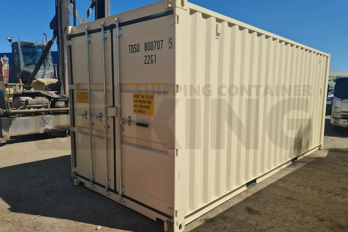 20' Standard Height Steel Container (Doors Both Ends)