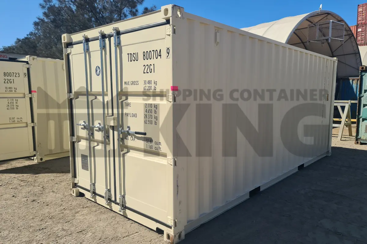 20' Standard Height Steel Container (Doors Both Ends)