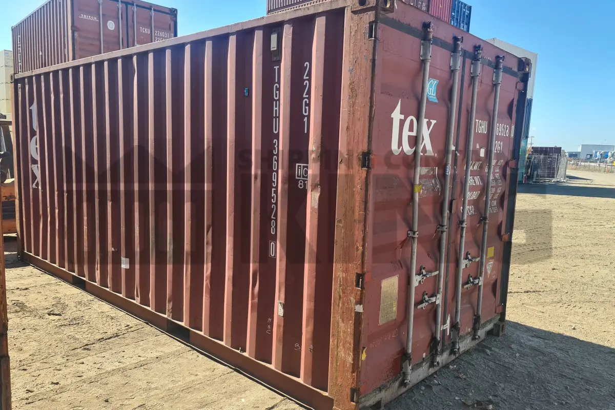 20' Standard Height Steel Container (Doors One End)