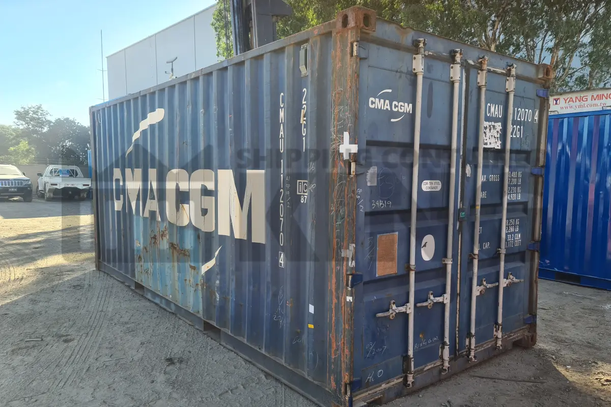 20' Standard Height Steel Container (Doors One End)