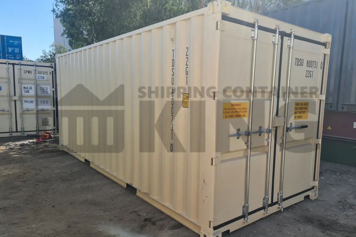 20' Standard Height Steel Container (Doors Both Ends)