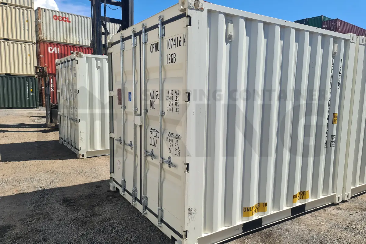 10' Standard Height Shipping Container (4 Factory Corner Posts - Factory Built)